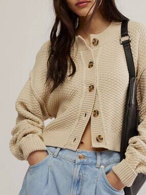 FREE PEOPLE Lila Cardigan MEDIUM